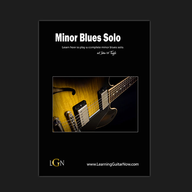 Minor Blues Guitar Lesson | Learning Guitar Now