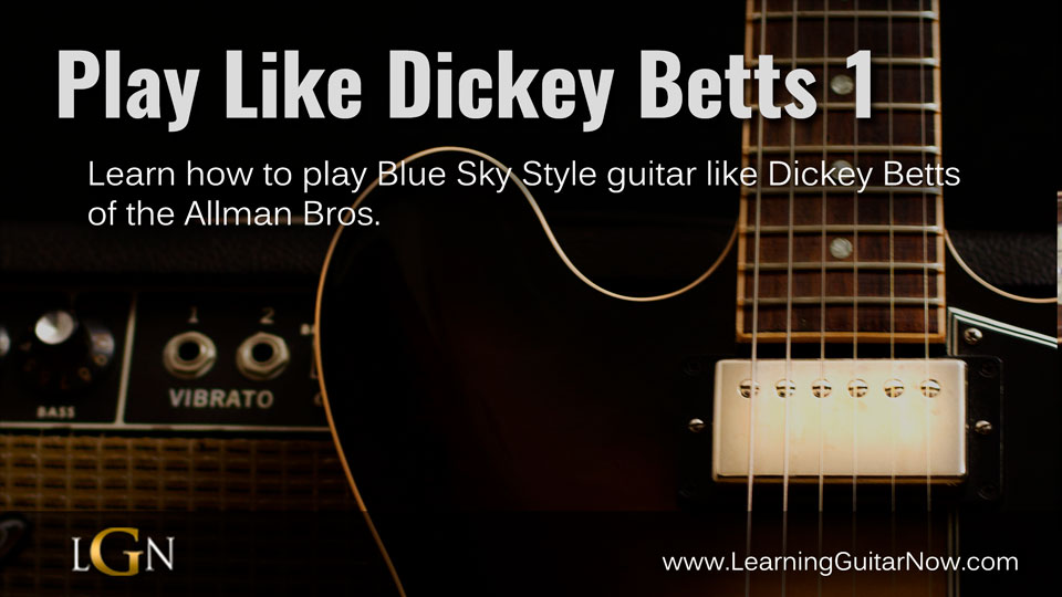 Play Like Dickey Blue Sky Style