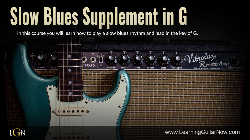 Slow Blues Supplement in G