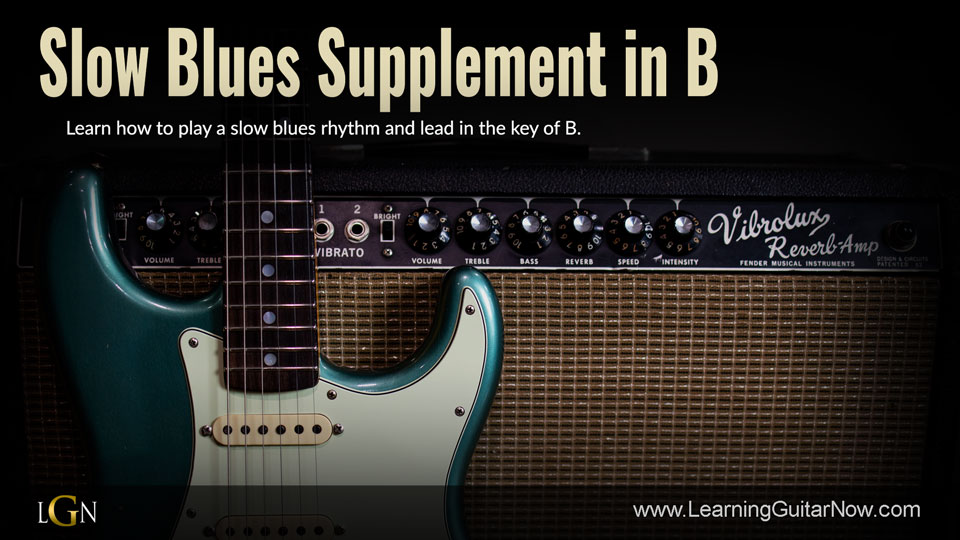 Slow Blues Supplement in B